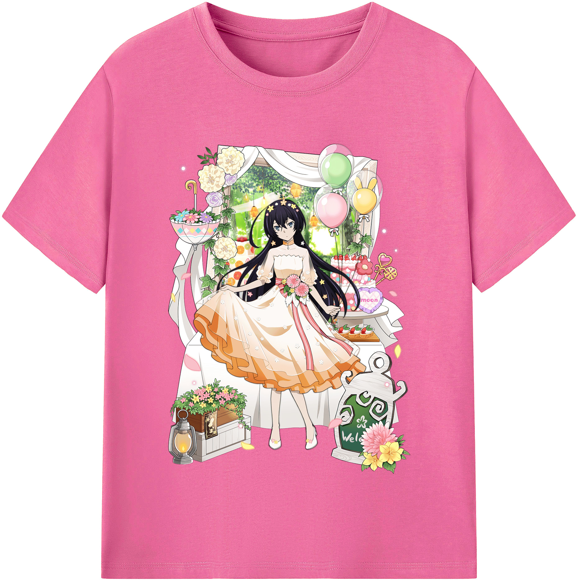 （画像用） 文豪ストレイドッグス Bungo Stray Dogs レディースカジュアルプリントTシャツ（綿100％）